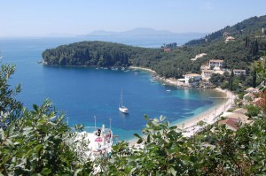 Kleine Buchten für Urlaub Corfu